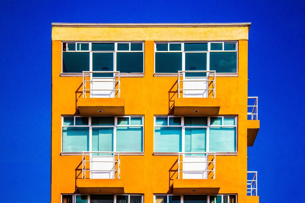 building windows balconies facade 5630441